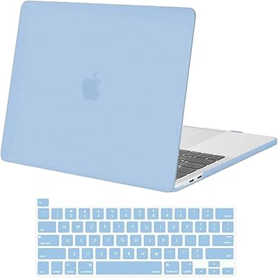 Mosiso étui de protection en plastique rigide et housse de clavier compatible