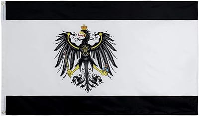Drapeau angor 3 x 5 pieds royaume allemand prussien allemand de prusse
