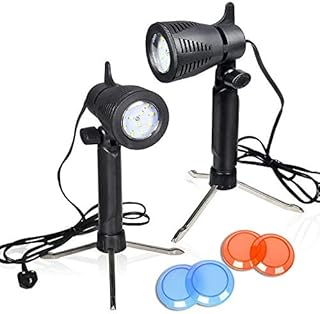 Lumière de photographie continue à led emart 5500k, lampe d'appareil photo portable