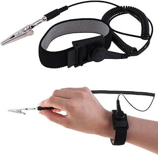 Bracelet antistatique réglable, bracelet isd réutilisable, bande de terre pour protéger vos appareils électroniques sensibles de l'électricité statique. Diaytar : Acheter moins cher n'a jamais été aussi facile