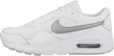 Chaussures de course nike air max sc pour garçons platine vert nu