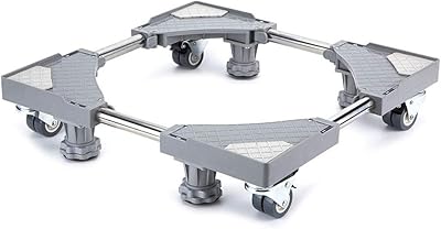 Nicosi wonder base amovible et réglable de 8 pieds avec 8 roues pivotantes