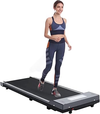 Tapis de course 2 en 1 sous le bureau, tapis de course puissant