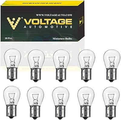 Ampoules de clignotant transparentes p21w pour clignotant arrière de frein drl 12v 21w
