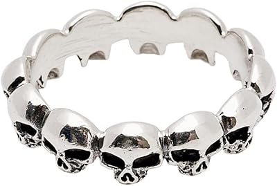 Bagues en argent pour femmes, bague en argent sterling 925 avec têtes