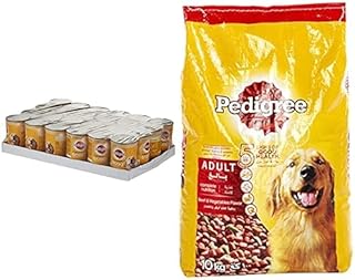 Pain de poulet pedigree, nourriture humide pour chiens, boîte, 24 x 400 g