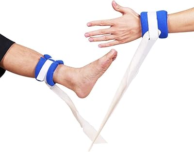 Extele 4 pièces de retenue médicale pour patients hospitalisés, supports d'extrémité de lit, contrôle universel, fixations à dégagement rapide pour les mains ou les pieds (4 pièces). Diaytar Sénégal : Le e-commerce qui change la donne