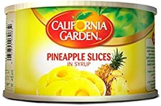 Tranches d'ananas en conserve california garden dans un sirop de sucre léger, 220