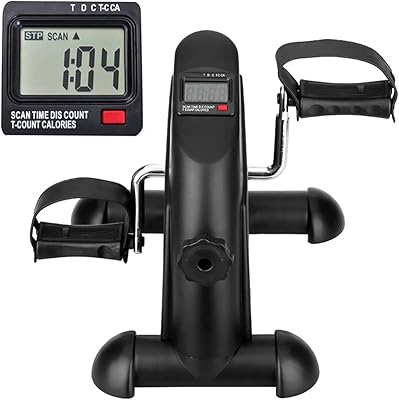 Mini vélo d'exercice portable pour vélo d'exercice pour bras et jambes à pédale