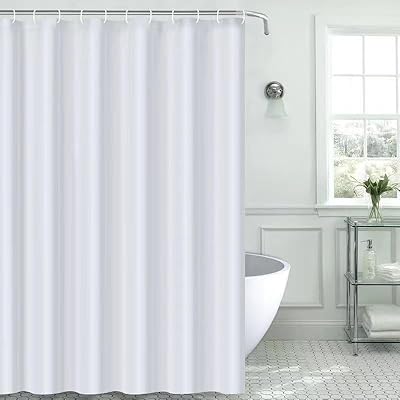 Rideau de douche en tissu imperméable banana home avec 3 aimants - 72