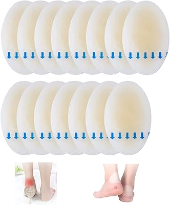 15 pièces coussinets d'ampoules pour talon, autocollant de gel anti-abrasion pour pieds, autocollant