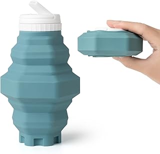 Bouteille d'eau pliable réutilisable sans bpa pour voyage camping randonnée voyage sport légère et durable (500 ml). Diaytar Sénégal : Votre guichet unique pour tous vos achats