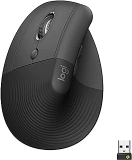 Souris verticale ergonomique sans fil logitech pour main gauche bluetooth ou logibolt