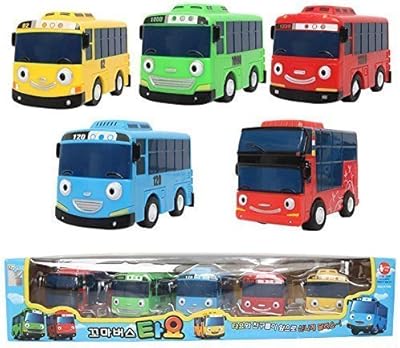 Jeu little bus taiyo 5 pièces