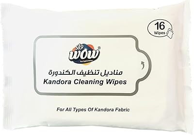 Lingettes nettoyantes wow kendora, 16 pièces (paquet de 1)