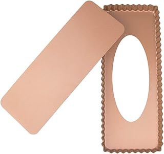 Moule à tarte rectangulaire antiadhésif weback, format 36 cm x 14 cm, moule