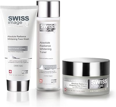 Kit de soins éclaircissants et hydratants swiss image - nettoyant visage 200 ml