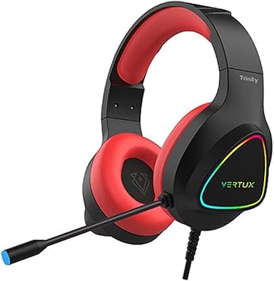 Casque de jeu stéréo vertox trinity immersive pro [garantie 2 ans] | filaire
