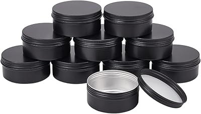 Paquet de 10 boîtes de conserve benecrete 14oz - idéales pour conserver des épices, des bonbons, du thé ou offrir des cadeaux () noir 14oz (noir). Des milliers de références à découvrir sur Diaytar Sénégal