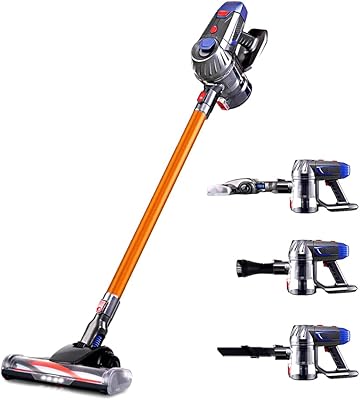 Aspirateur à main sans fil x-virgin 4 en 1, batterie amovible, aspirateur léger