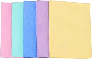 Serviettes de séchage de voiture en chamois pour chiens, paquet de 5