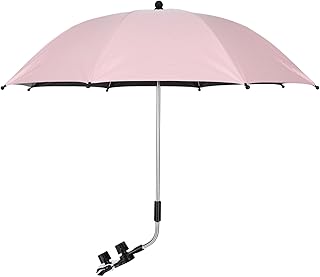Parapluie de poussette pour bébé avec clip réglable upf 50+ dispositif