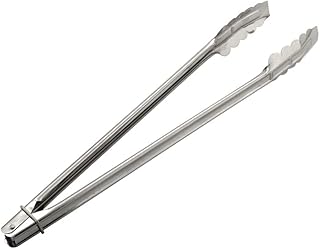 Pince à barbecue sunix en acier inoxydable, argent, 30 cm, m127/12