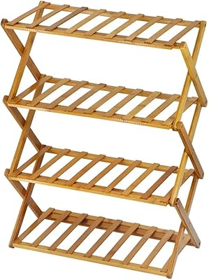 Jouet de maquillage en bois fabriqué étagère à chaussures pliante organisateur