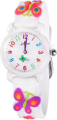 Montre étanche pour enfants, belle montre de dessin animé 3d pour filles