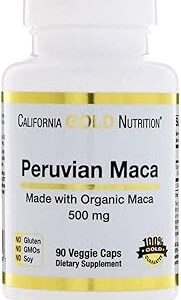 Supplément de maca péruvienne california gold nutrition (500 mg) 90 gélules. Diaytar : L'intelligence commerciale au service du client