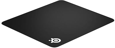 Tapis de souris de jeu steelseries qck - tissu taille l - optimisé