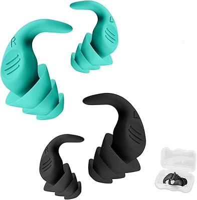 Bouchons d'oreilles insonorisés bouchons pour dormir anti-bruit silencieux réutilisables avec 40 db le plus