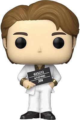 Pop rocks : bts batter figurine en vinyle jin funko