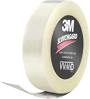 Rouleau de ruban adhésif en vinyle protecteur de surface transparent 3m, 2"