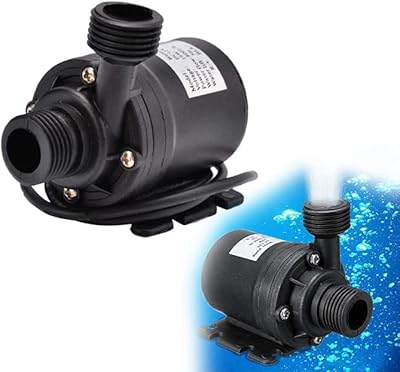 Pompe à eau submersible à moteur sans balais 24 v cc, levage