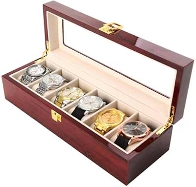 Homarket 6 pièces boîtiers de montre classiques de haute qualité pour bracelet