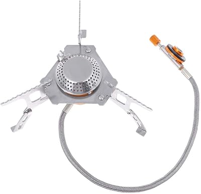 Réchaud à gaz en acier inoxydable pour camping et pique-nique 3500w