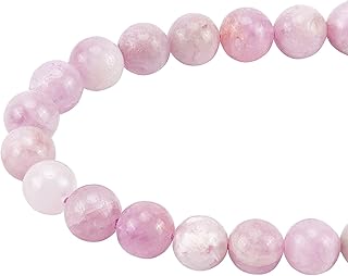 In beads 49 pièces de perles de kunzite semi-précieuses naturelles en vrac, perles