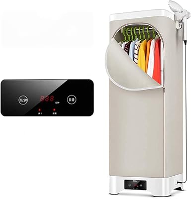 Sèche-linge portable, machine à repasser à vapeur, cintre de garde-robe électrique pliable, étendoir