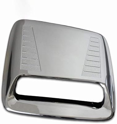 Accessoires de voiture zhengele abs chromé, pièces de capot de voiture pour toyota