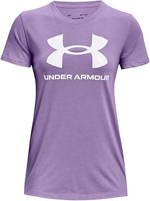 T-shirt à manches courtes et col rond under armour lifesport style pour femmes
