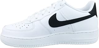 Nike air force 1 pour grands enfants blanc/noir (ct3839 100)