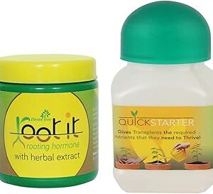 DIVINE TREE ROOT IT POUDRE SÈCHE HORMONE D'ENRACINEMENT 50 G & SOLUTION