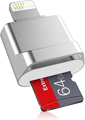 Lecteur de carte micro sd pour iphone ipad, lecture adaptateur de lecteur