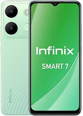Infinix smart 7 (ram 4 go, 64 go) 6,6\" appareil photo 13 mp