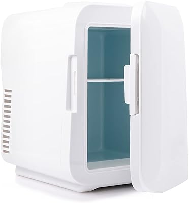Mini-réfrigérateur kermio 4l pour soins de la peau pour chambre à coucher