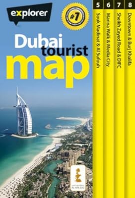 Carte touristique de dubaï