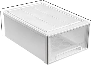 Tiroir de rangement en plastique empilable, tiroir de rangement en plastique, support