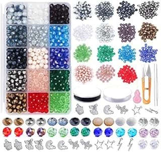 Perles de cristal de verre en forme de diamant grabmantra pour la fabrication