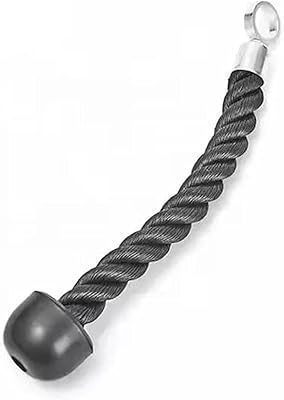 Corde de traction triceps à poignée unique avec fixation de machine à câble